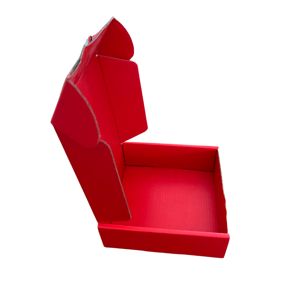 Corrugated boxes pack of 20 - Red