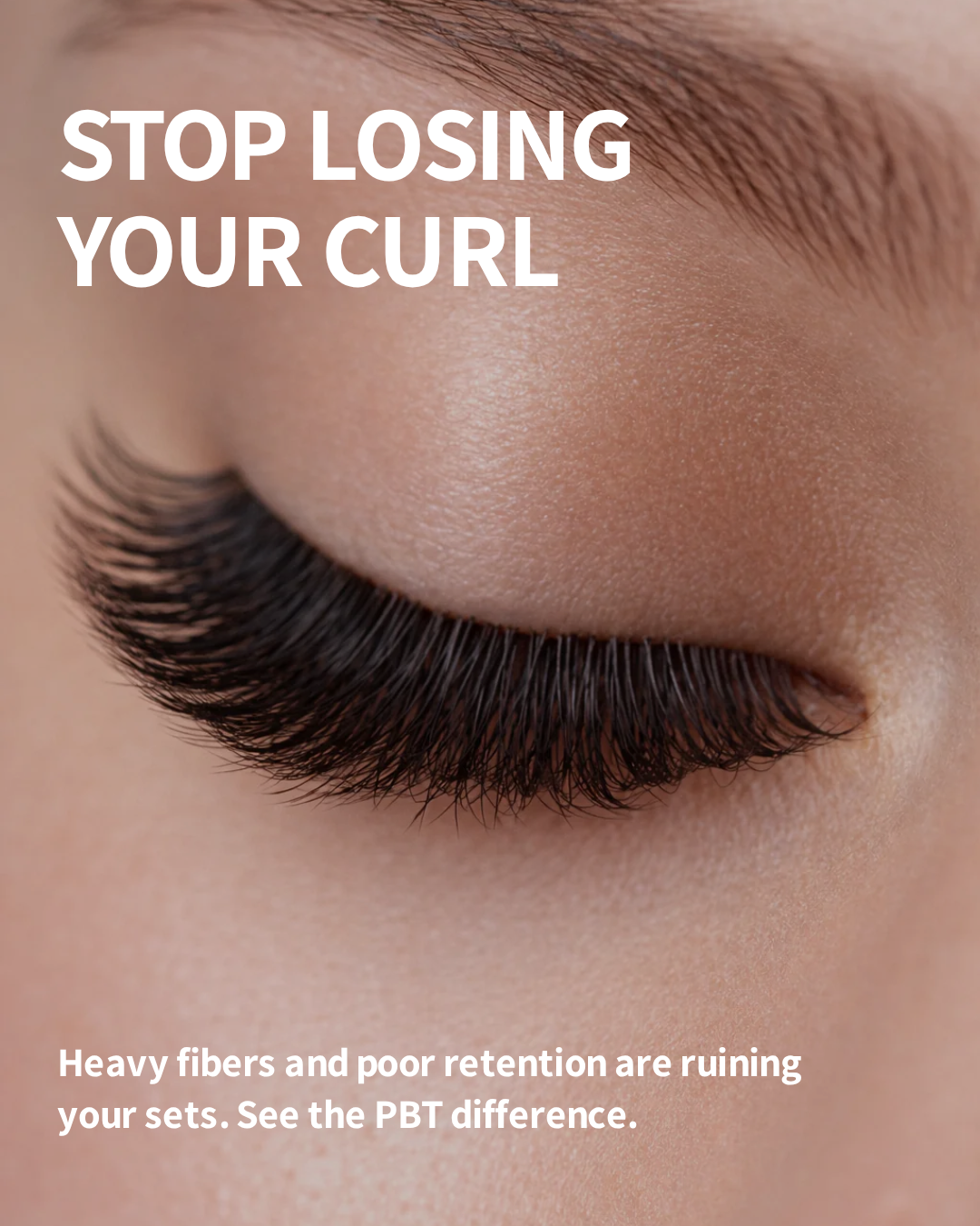 Individual Eyelash Extensions – Classic & Volume Lashes (B & C Curl, 0.07 / 0.15) | Lightweight Korean PBT Fiber