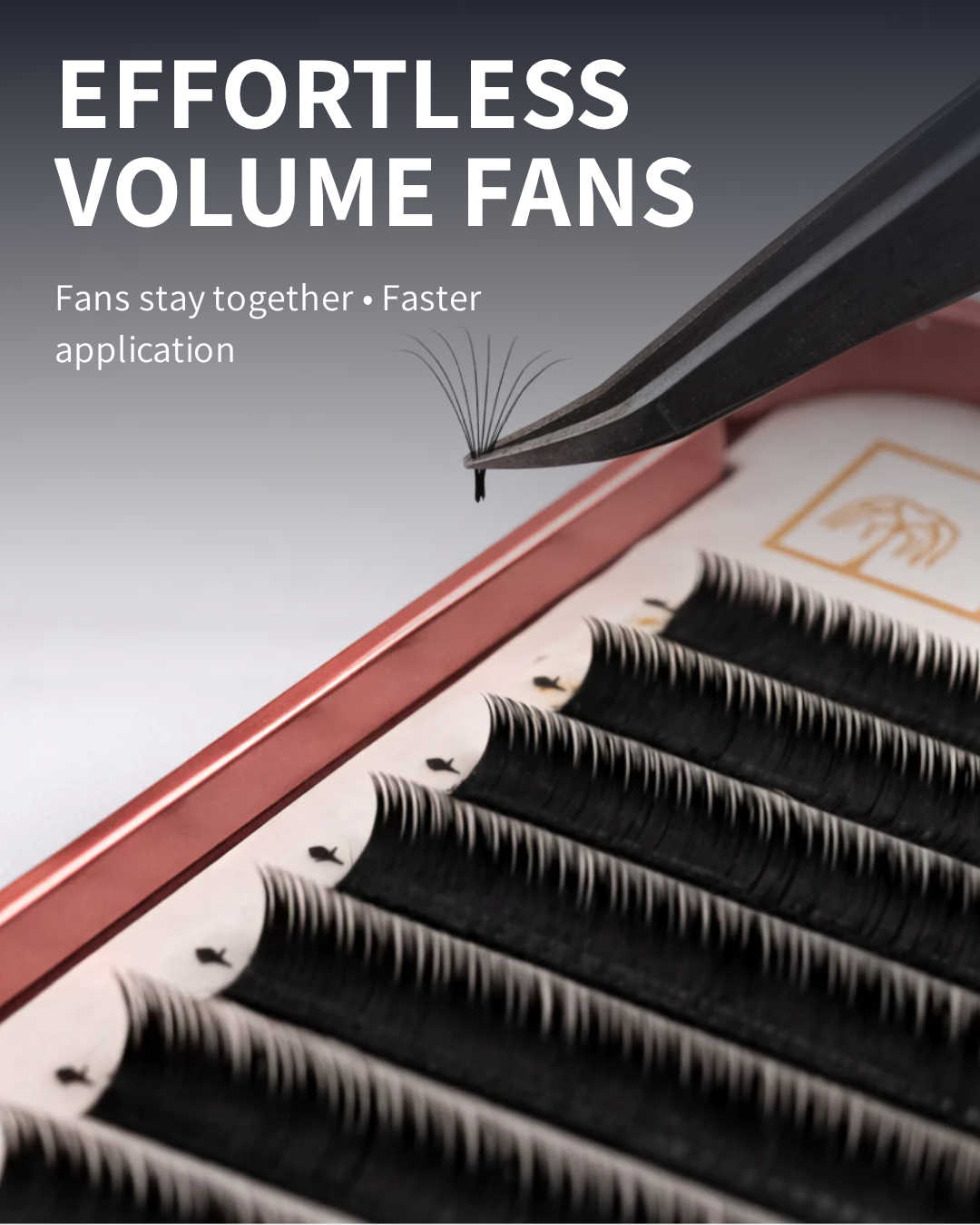 Individual Eyelash Extensions – Classic & Volume Lashes (B & C Curl, 0.07 / 0.15) | Lightweight Korean PBT Fiber