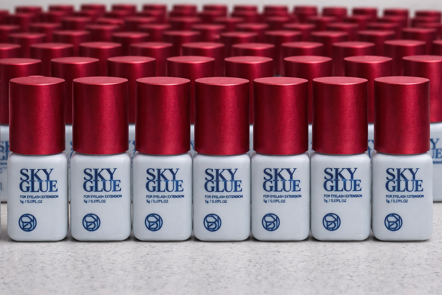 Sky S+ Eyelash Extension Glue 5ml | Fast-Drying Professional Lash Adhesive (1–2 sec, 6–7 Week Retention)